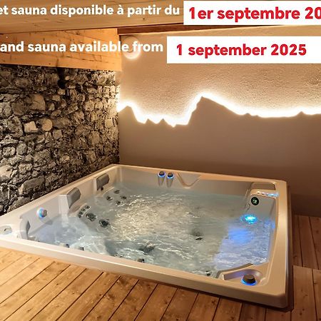 Chez Leon, Jacuzzi Et Sauna Des Le 1Er Septembre 2025 Samoens Exterior photo