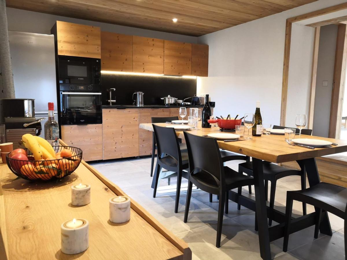 Chez Leon, Jacuzzi Et Sauna Des Le 1Er Septembre 2025 Samoens Exterior photo